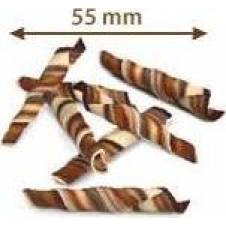 Schokoladen-Twistrollen zweifarbig TWISTER MARBLE (70 g)