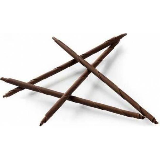 Schokoladenrollen dunkel Rubens 10 cm (20 Stück)