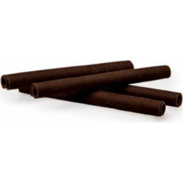 Dunkle Schokoladenrollen 8,5 cm (15 Stk)