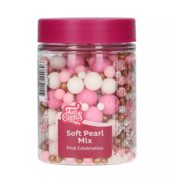 Zuckerglanz Perle - rosa Feier 80 g