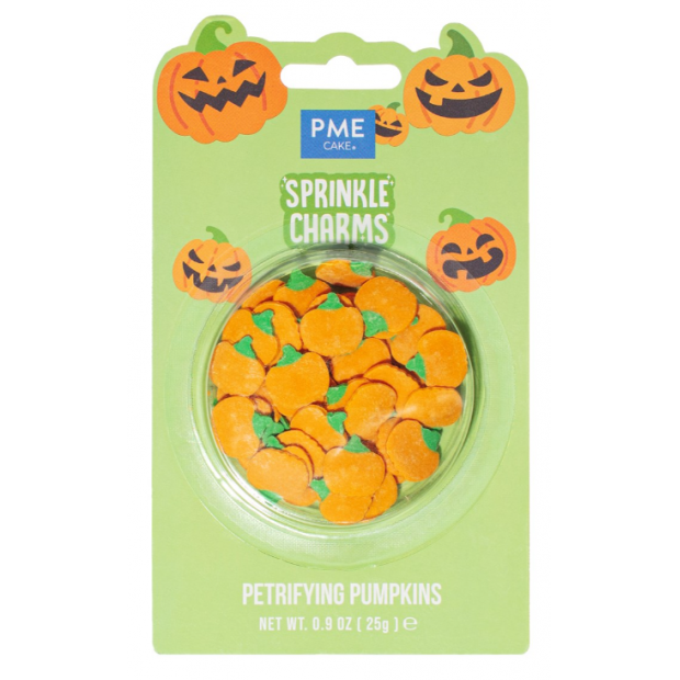 Zuckerguss Kürbis 25 g 17 mm