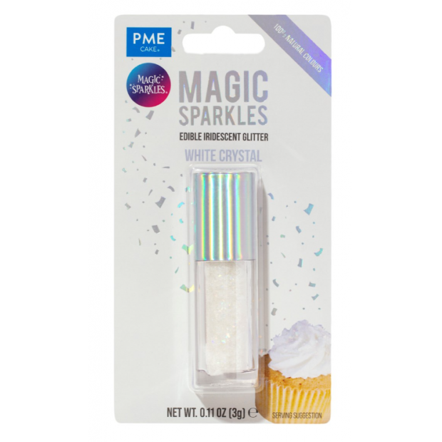 Wundersame Glitzer White Crystal 3g