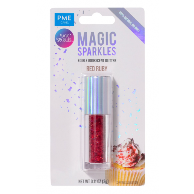 Klebrige Glitzer Red Ruby 3g