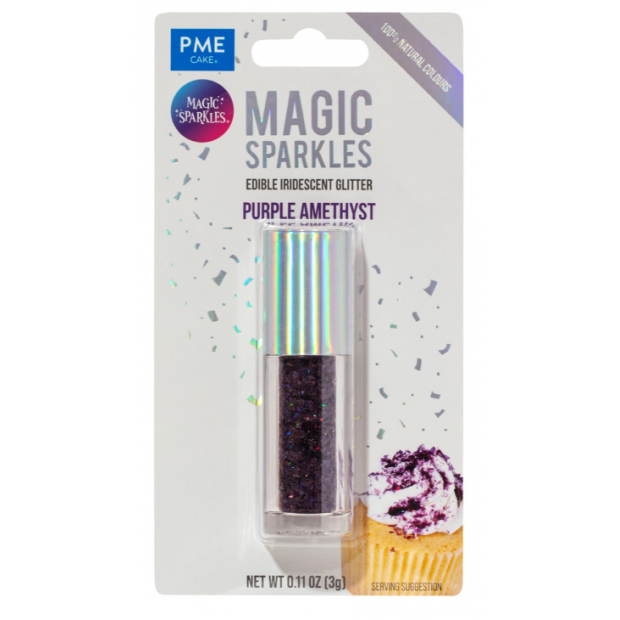 Klebre Schweif Glitter Purple Amethyst 3g