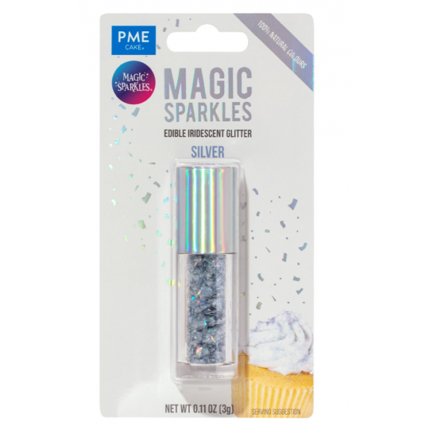 Künstlerischer Glitzer Silber 3g