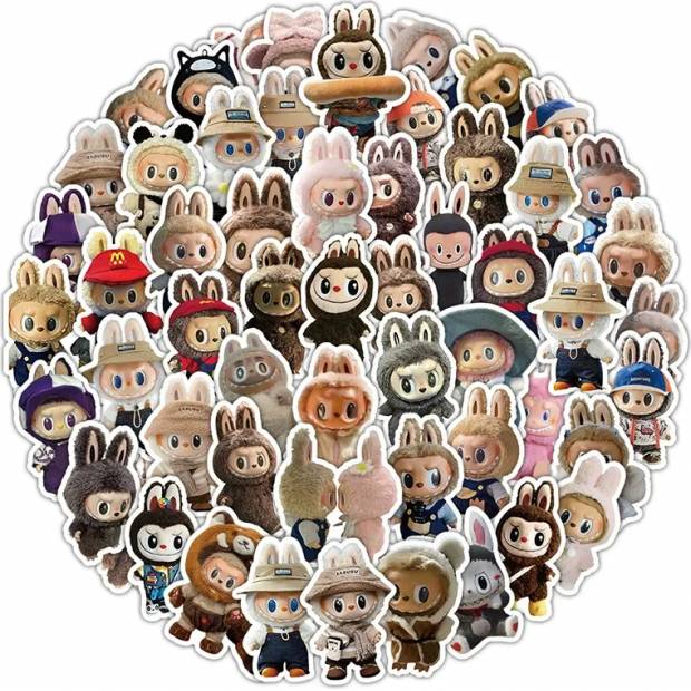 essbares Papier zum Ausschneiden Labubu alle 19,5 cm