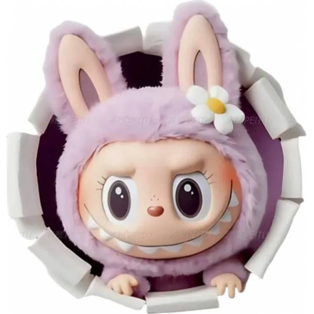 essbare Abziehpapier zum Ausschneiden Labubu Kerne aus dem Kuchen 19,5 cm