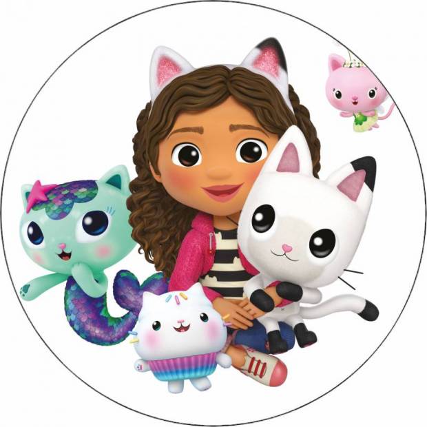 Essbares Papier Gabins magisches Haus 19,5 cm