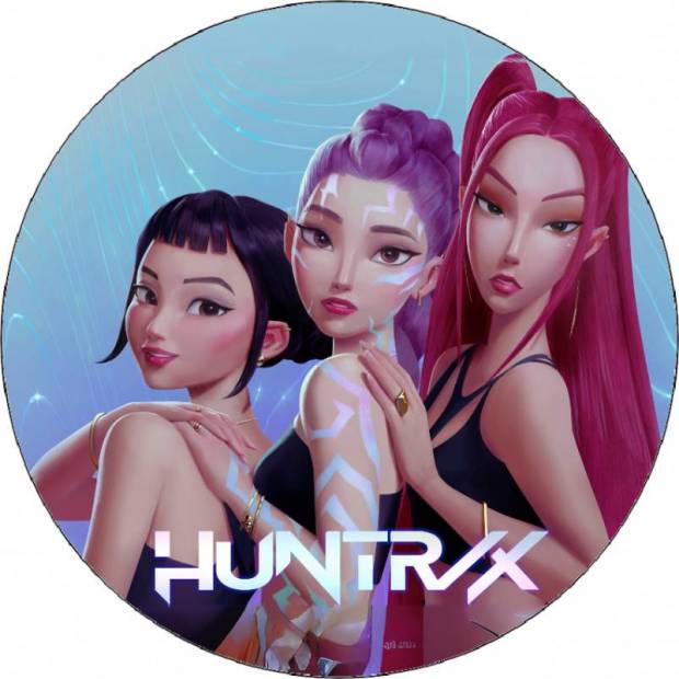 Essbares Papier K-Pop Dämonenjägerin Anime 19,5 cm