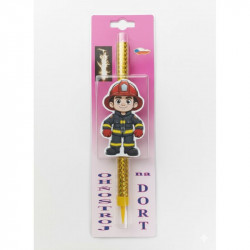 Tortentortenbrunnen Feuerwehr - 1 Stück