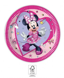 Papí plates Minnie 19,5 cm 8 ks