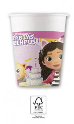 Papiertassen Gábinin Zauberhaus 8 Stk. 200 ml