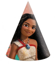 Papier-Partykopfschmuck Moana 6 Stück