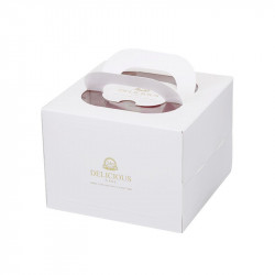 Tortenkarton 1 Stück 26 x 26 x 15 cm