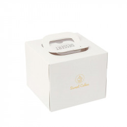 Tortenkarton 1 Stück 25 x 25 x 15 cm