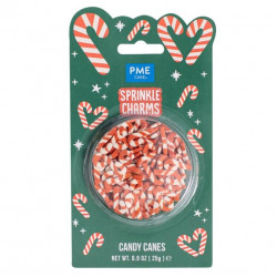 Weihnachtliche Zuckerstangen-Dekoration 25 g