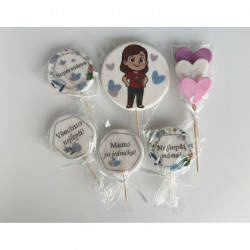 Zuckerdekoration Für Mama