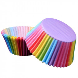 Konditoren-Keks Körbchen bunt 50x30mm 1000 Stück