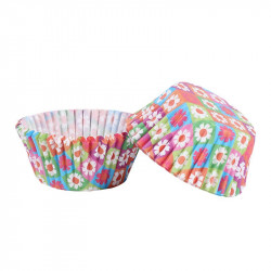 Konditorei-Blumenkorb 50x30mm 50 Stück