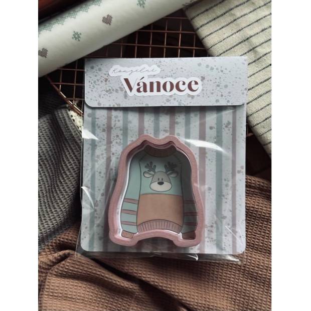 Ausstecher Strickpullover