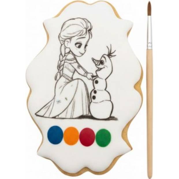 Lebkuchen-Färbeposter Frozen 55g