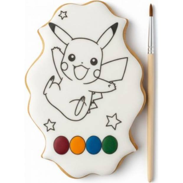 Lebkuchen-Ausmalbild Pikachu 55g