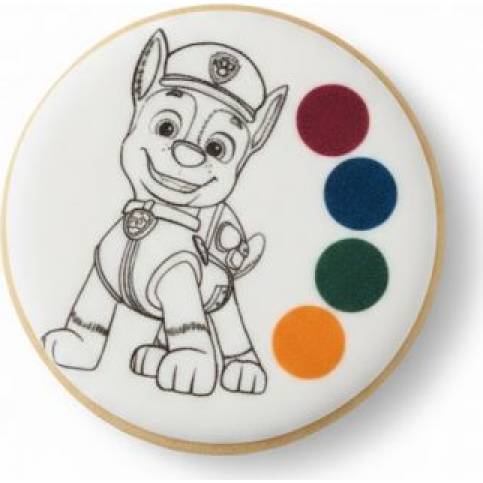 Pfefferkuchen-Ausmalbild Chase 25g