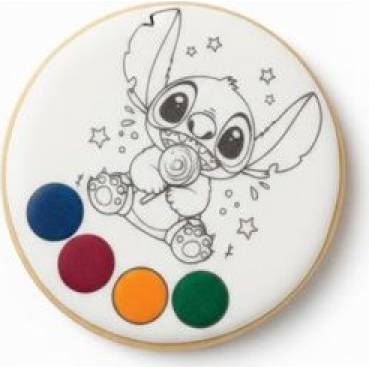 Pfefferkuchen-Ausmalbild Stitch 25 g