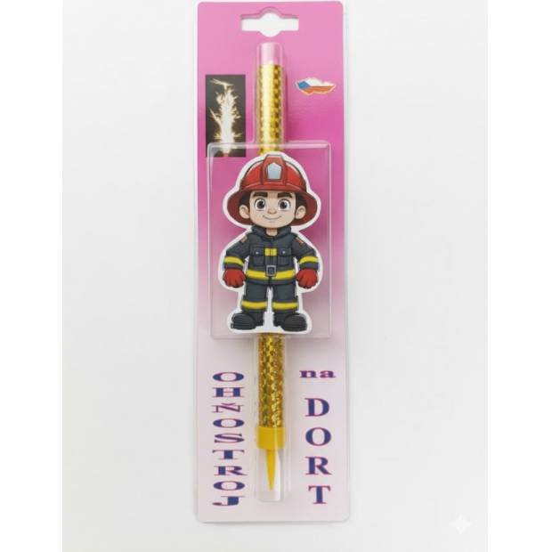 Tortentortenbrunnen Feuerwehr - 1 Stück