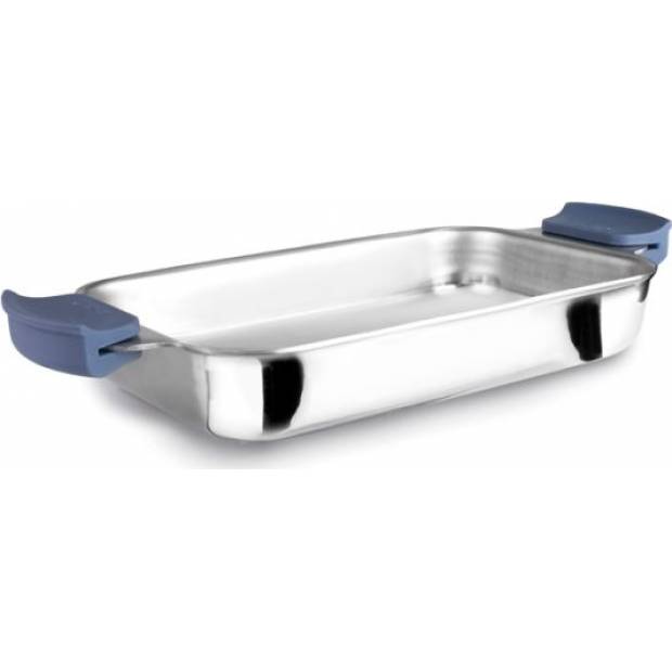 Edelstahl-Backblech 27x17x4 cm