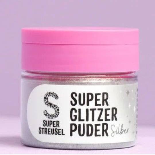 Stäubige Farbe silber 10g