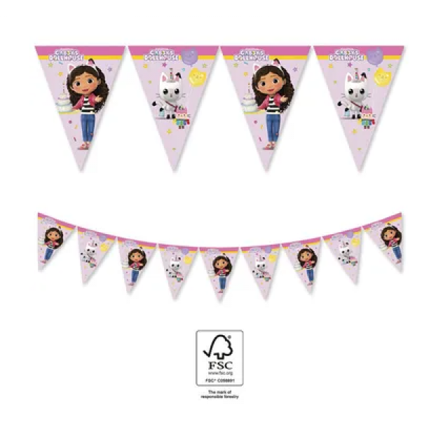 Girlande Gábinas magisches Häuschen 2,3 m