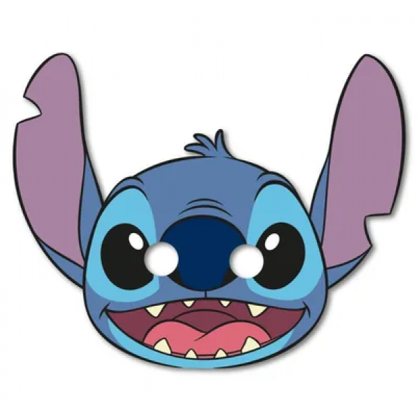 Papier-Partyhütchen Stitch 6 Stück