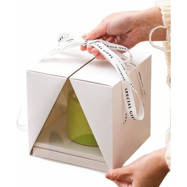 Tortenkarton 1 Stück 23 x 23 x 24 cm