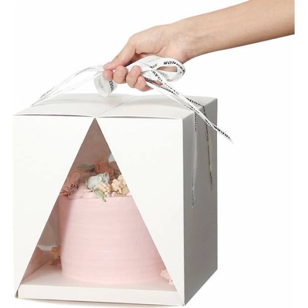 Tortenkarton 1 Stück 26 x 26 x 25 cm