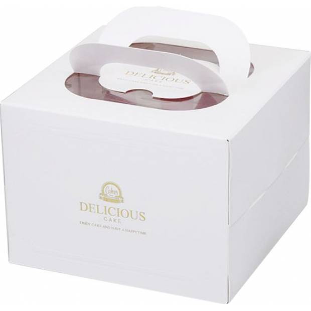 Tortenkarton 1 Stück 26 x 26 x 15 cm