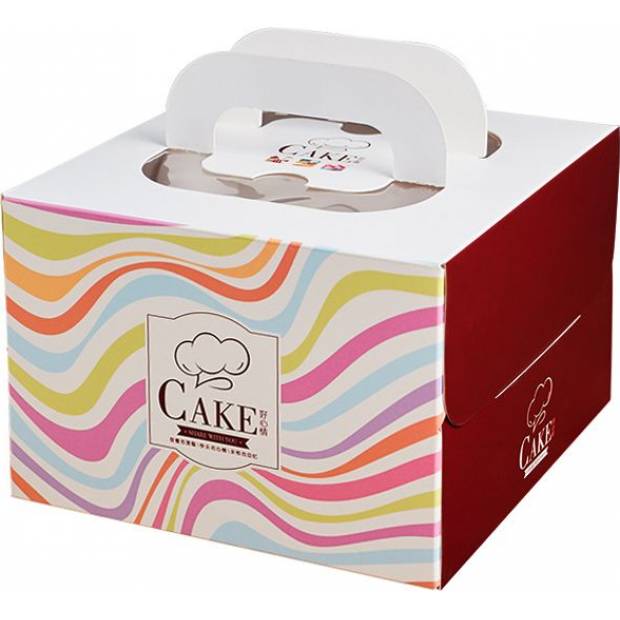 Tortenkarton 1 Stück 26 x 26 x 15 cm