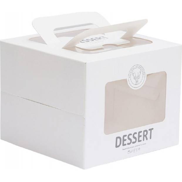 Tortenkasten 1 Stk 16 x 16 x 12,5 cm