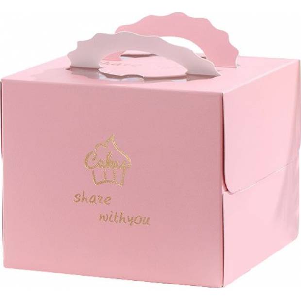 Tortenkarton 1 Stück 21 x 21 x 17 cm