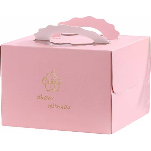 Tortenkarton 1 Stück 25 x 25 x 17 cm