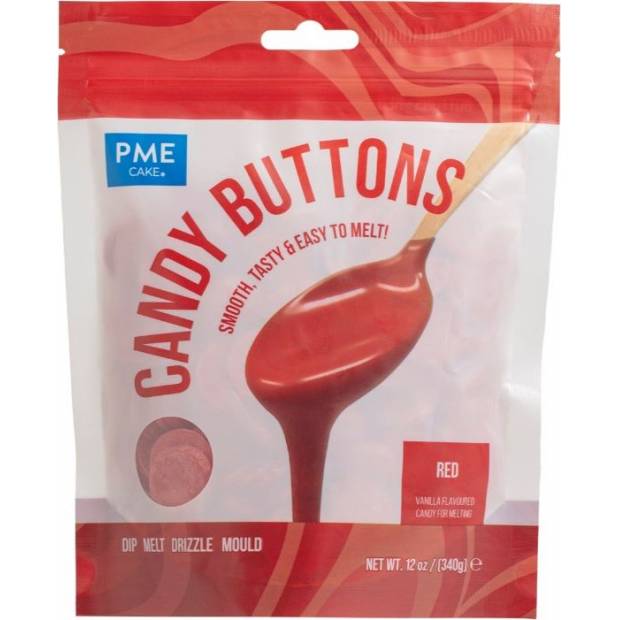 Rote Glasur in Schalen 340 g