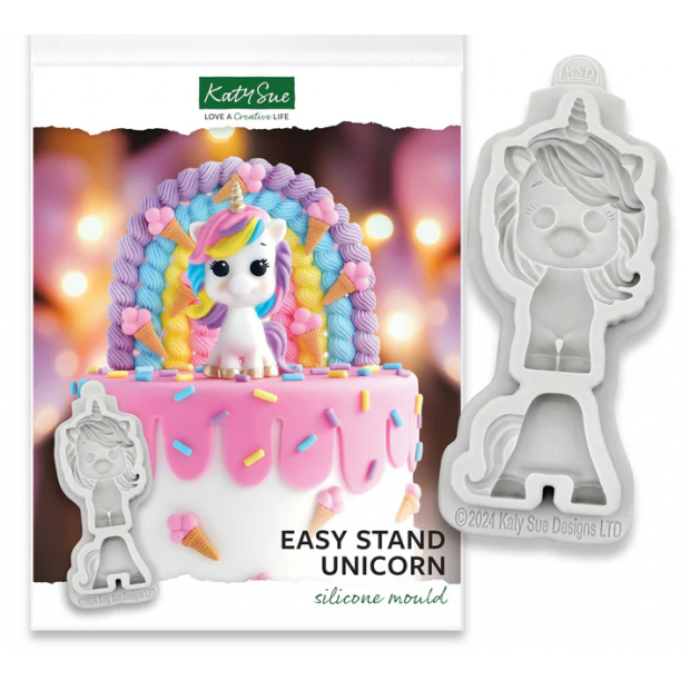 Silikonförmchen Einhorn