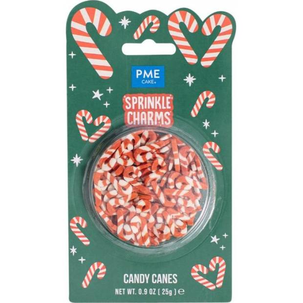 Weihnachtliche Zuckerstangen-Dekoration 25 g