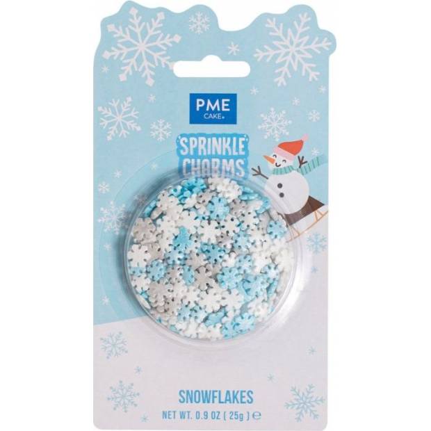 Weihnachtliche Schneeflockendekoration 25 g