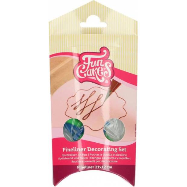 Einwegbeutel mit Spitzen 10 Stück 21x12 cm