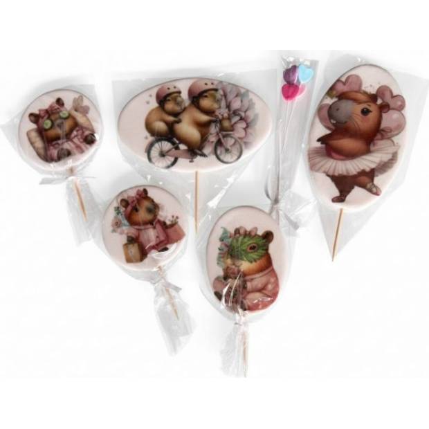 Zuckerdekorations-Kapibara glückliche Tage TOP