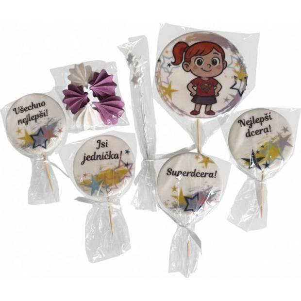 Zuckerdekoration für die Tochter