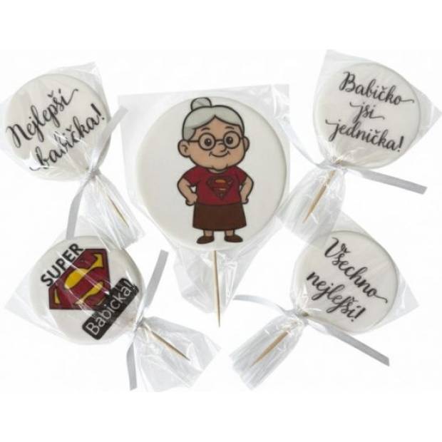 Zuckerdekoration Super Großmutter