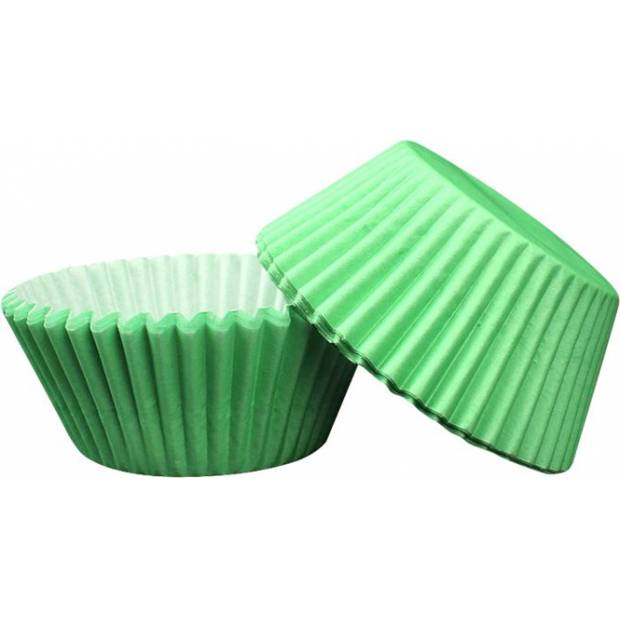 Grüner Cupcake-Korb 50x30mm 1000 Stück