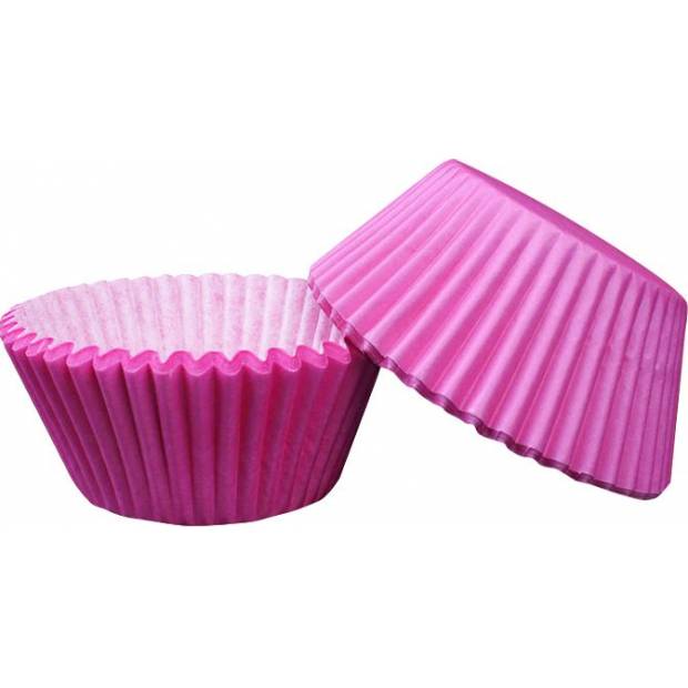 Kuchenverpackung Fuchsienfarben 50x30mm 1000 Stück